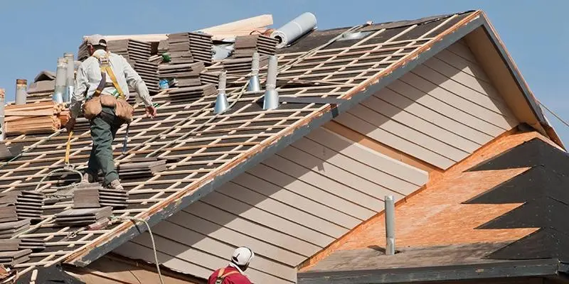 storm damage roof repair in Houston